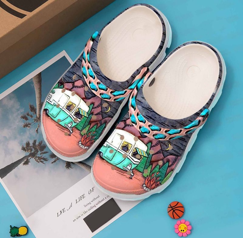 Camping Camper Clogs Shoes Summer Gifts For Men Women