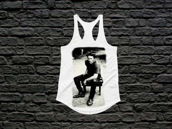 Tom Waits Racerback Tanks Woman Shirt Shirt