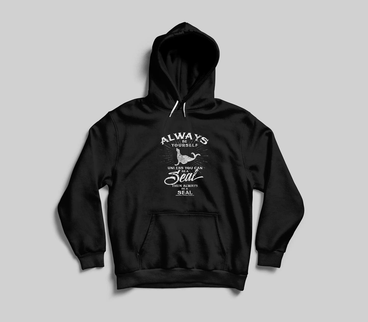 Always Be Yourself Be A Seal Funny Spirit Animal Youth Hoodie/T-Shirt