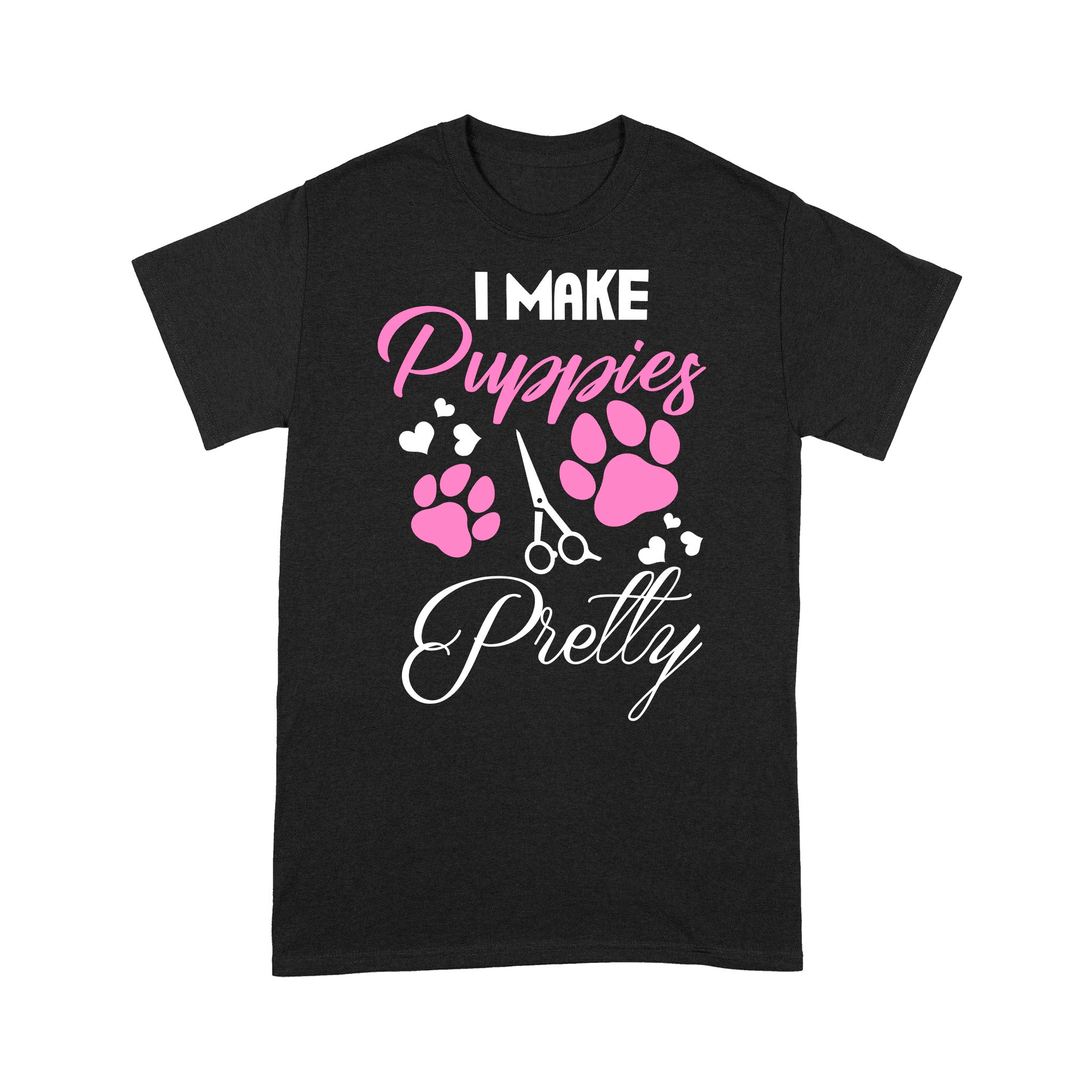 I Make Puppies Pretty Grooming Dog Groomer Gift Dog Lovers – Premium T-shirt