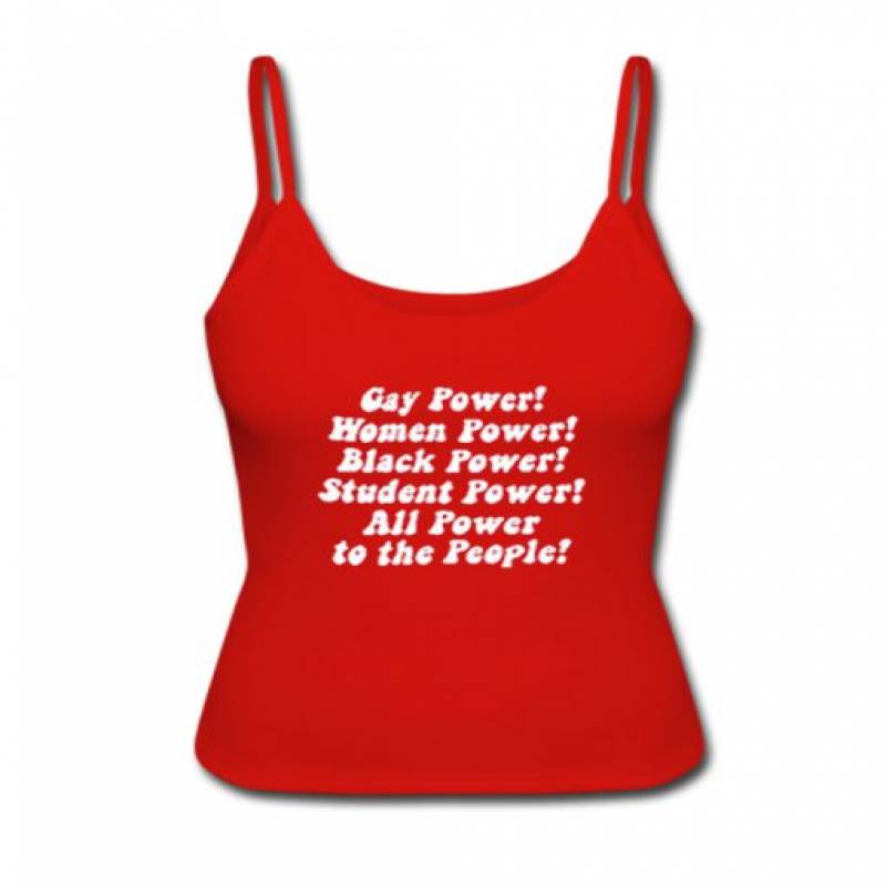 Gay Power Women Power Black Power Tanktop