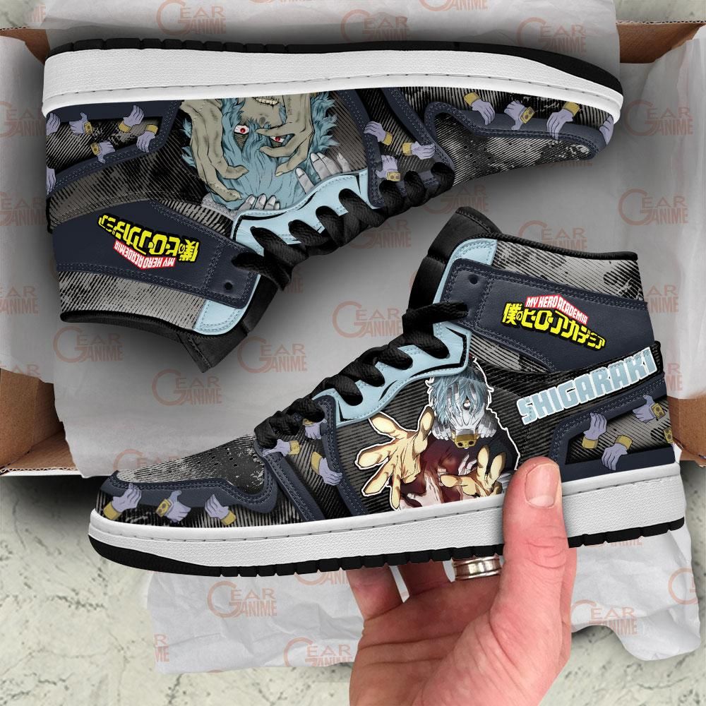 Tomura Shigaraki Sneakers My Hero Academia Anime Shoes Jordan Sneaker