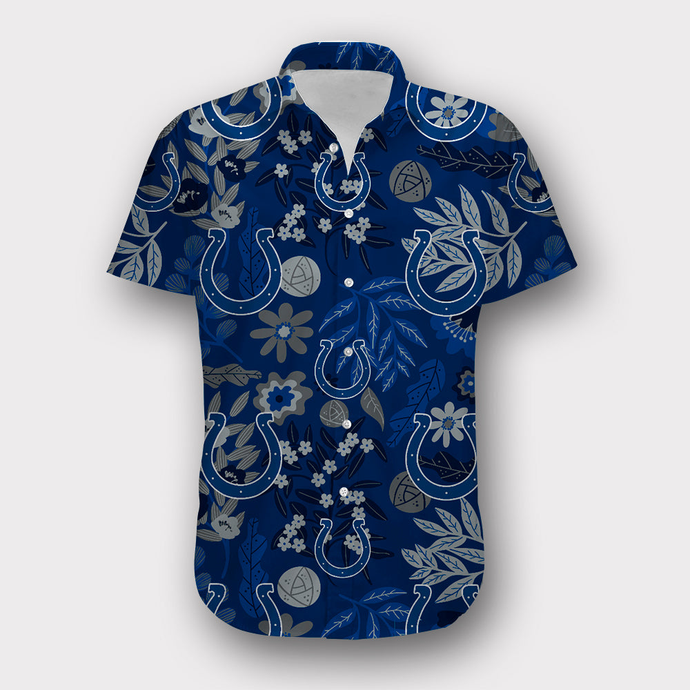 Indianapolis Colts Aloha Hawaii Shirt Ha109594