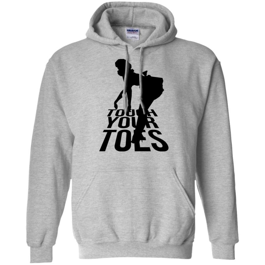 Touch Your Toes Vintage Girl Hoodie