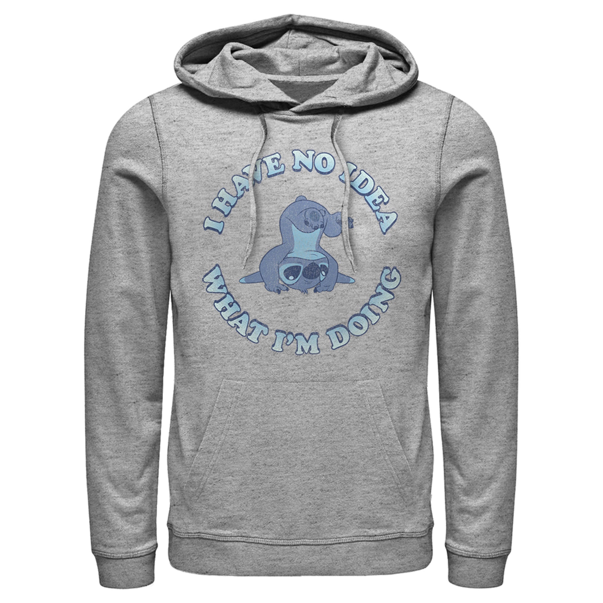 Men’S Lilo & Stitch I Have No Idea Pull Over Hoodie