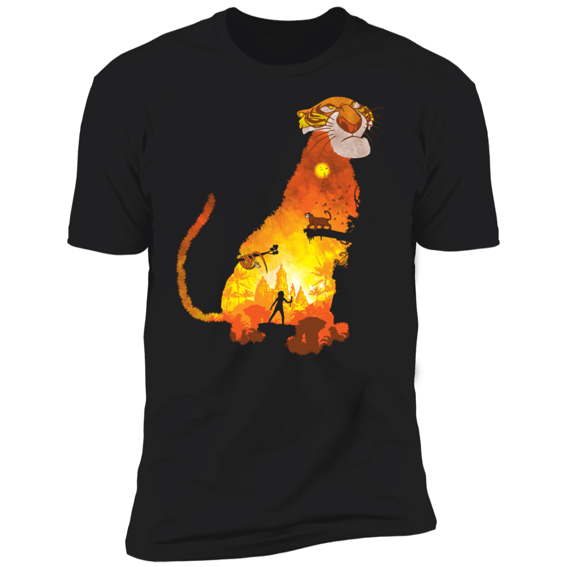 Evil Tiger Mens Premium T-Shirt