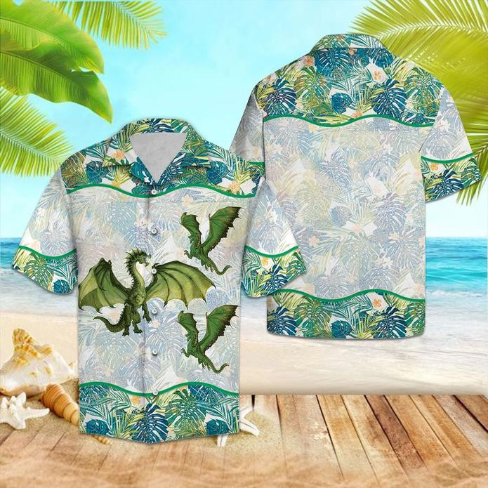 Dragon Tropical Hawaii Shirt Unisex Adult Ha45811