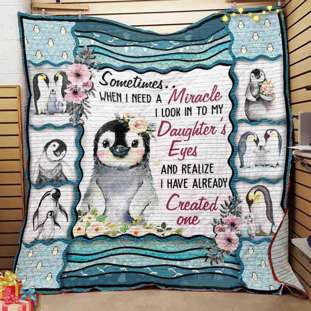 Mp0310 – Penguin – I Need A Miracle – Quilt