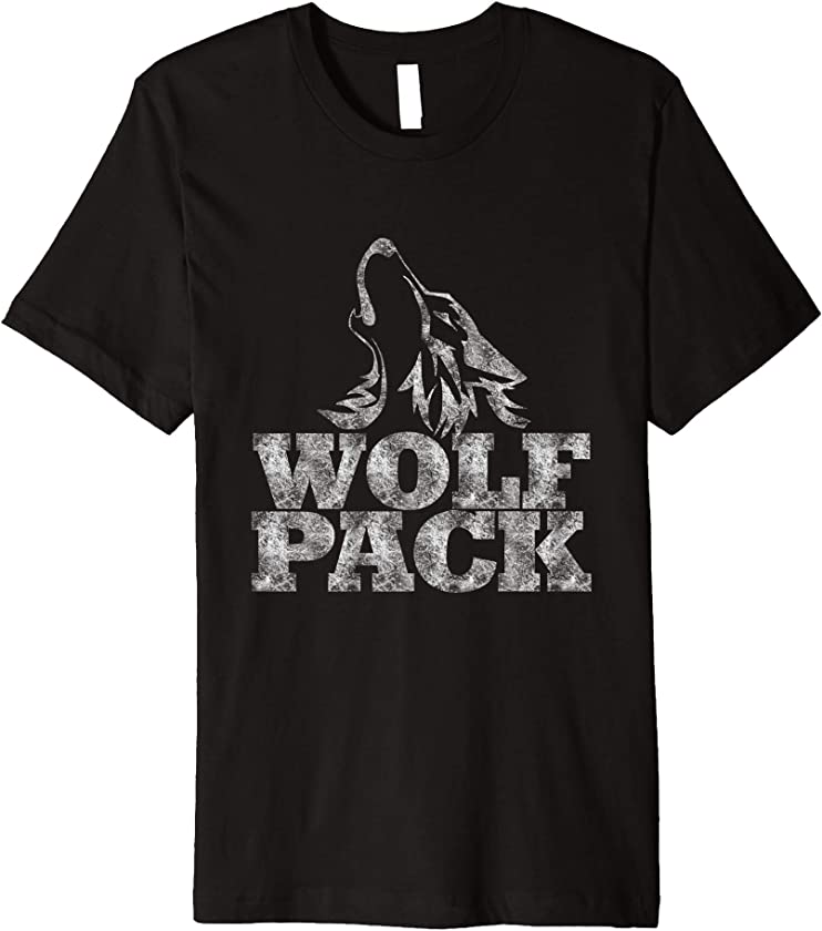 Wolf Pack II Vintage Funny T-Shirt