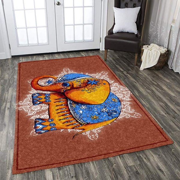 Mandala Elephant Rug RCDD81F20274