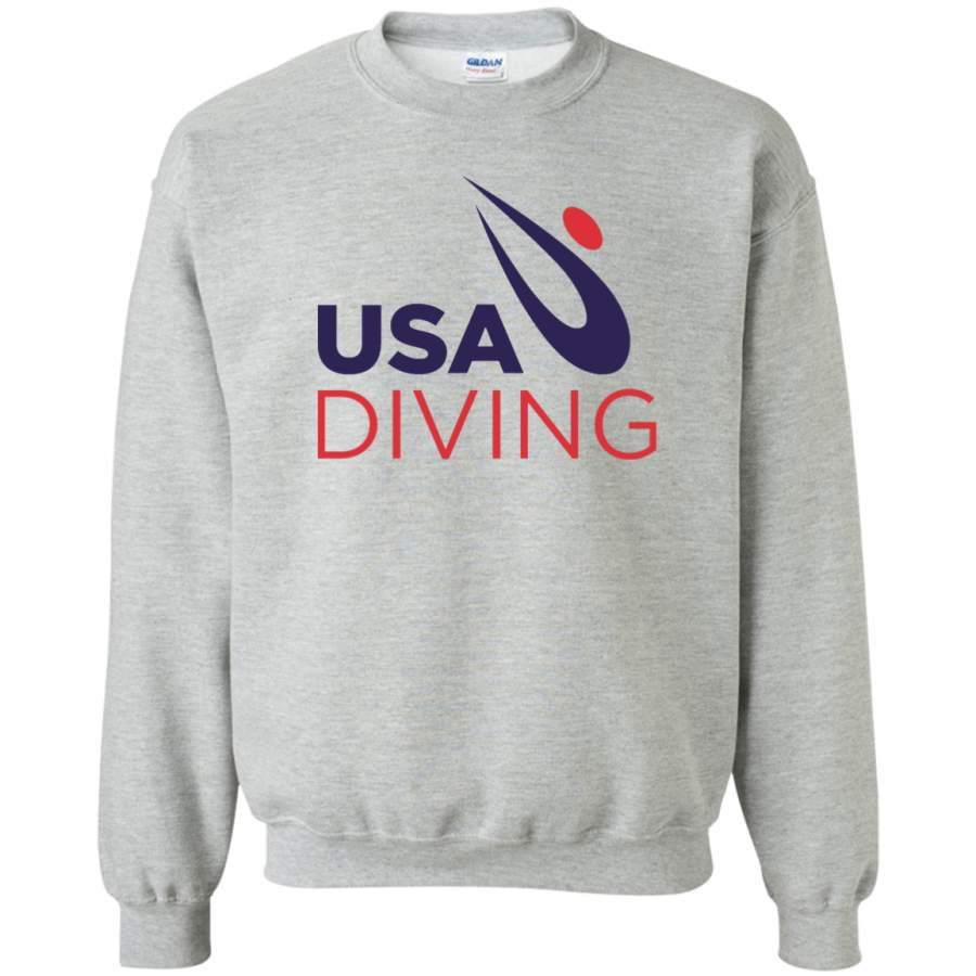 AGR USA Diving Logo Crewneck Pullover Sweatshirt