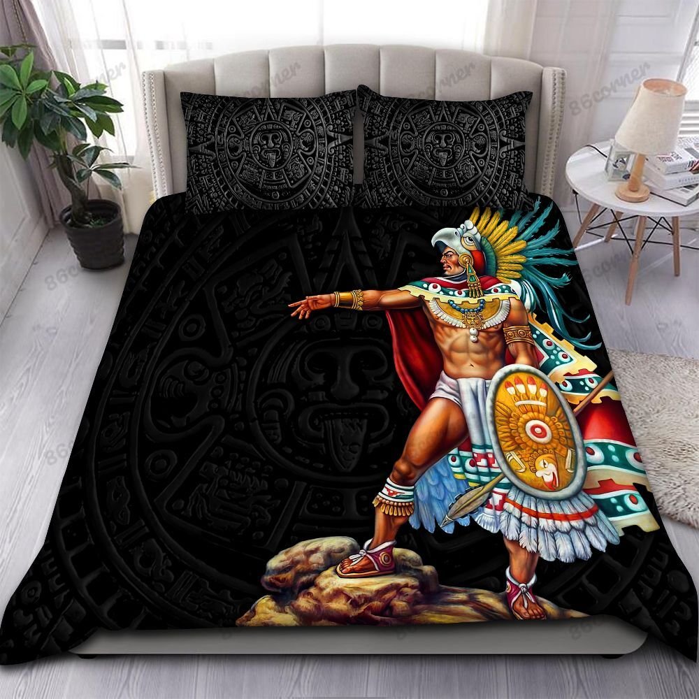 Aztec Eagle Warrior Bedding Set