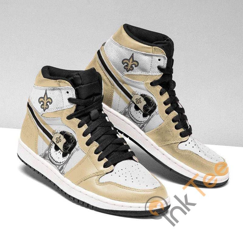 New Orleans Saints Custom Sneaker It2078 Air Jordan Sneaker Air Jordan High Sneakers