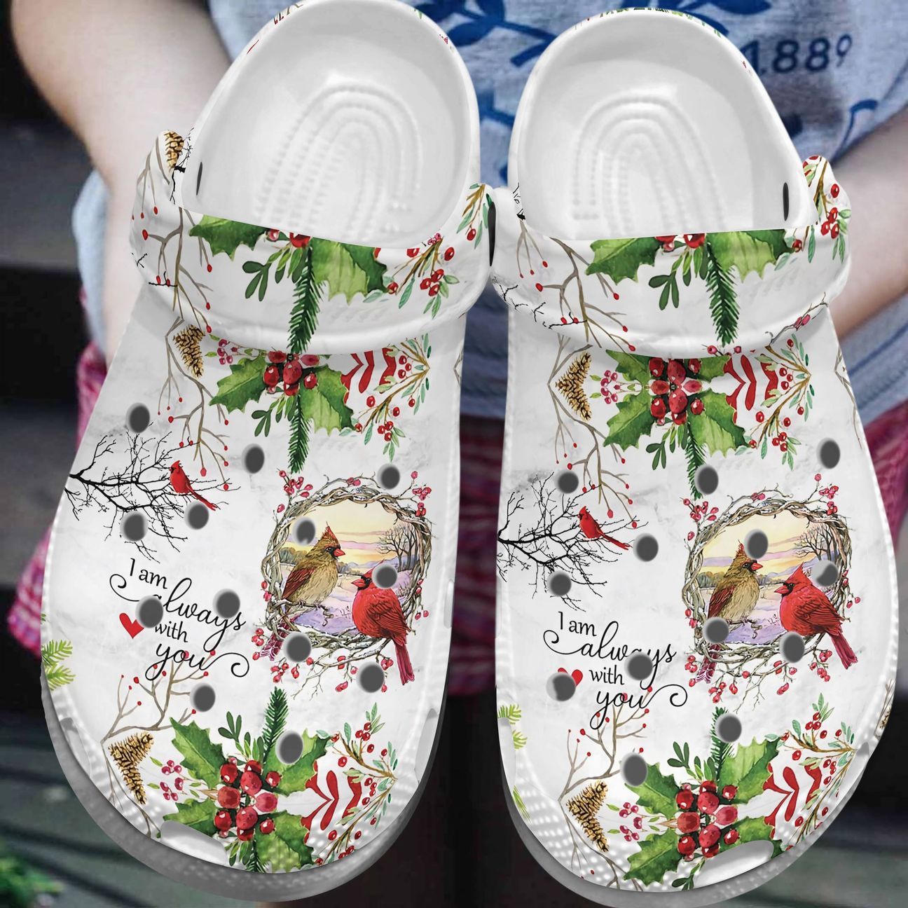 Cardinal Personalize Clog, Custom Name, Text, Fashion Style For Women, Men, Kid, Print 3D Those We Love