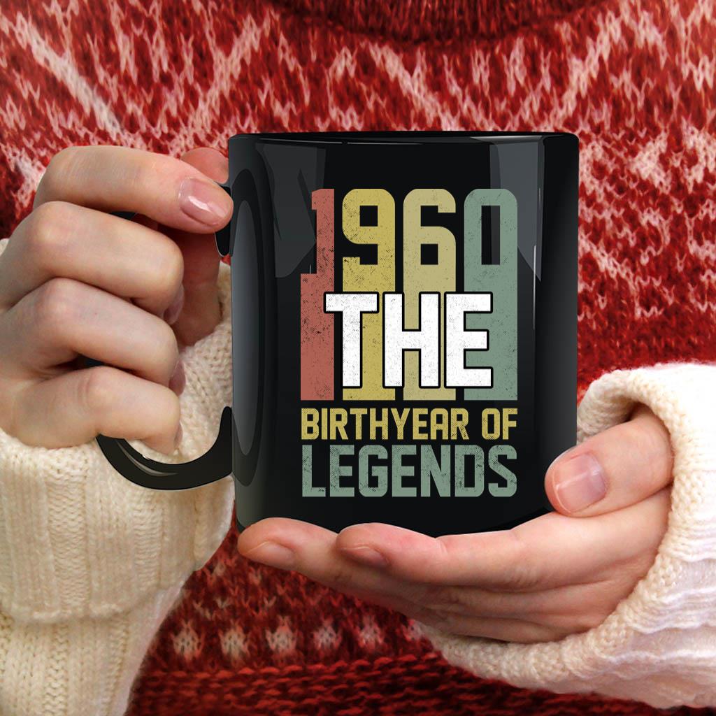 960 The Birthyear Of Lengend Vintage Mug