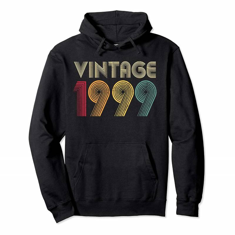 21st Birthday Gift Vintage 1999 Classic Men Women 21 Years Pullover Hoodie