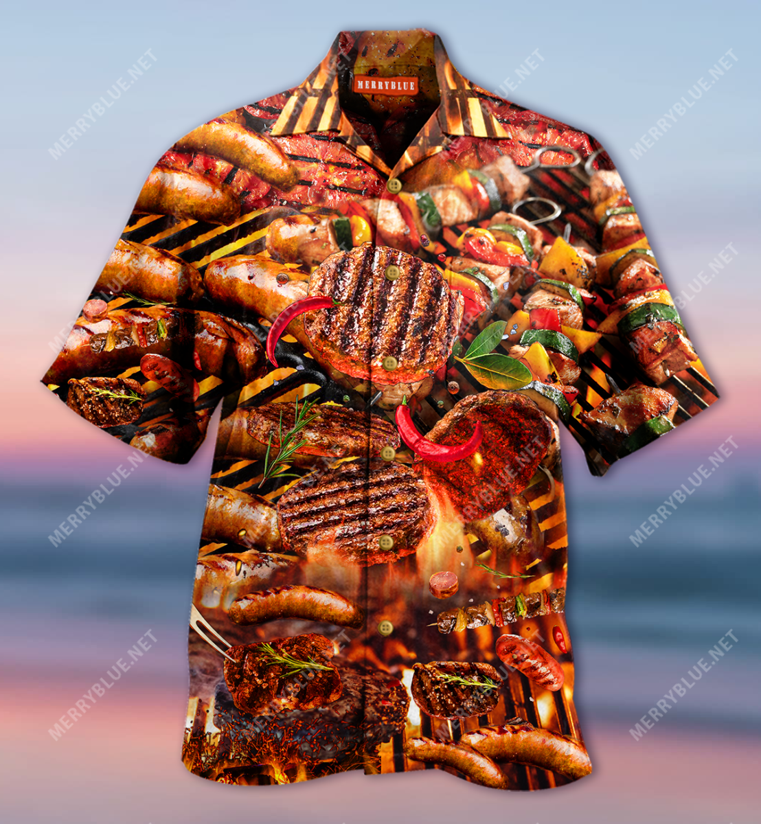 I Want A Hot Body But Also Bbq Unisex Hawaii Shirt Ha79339