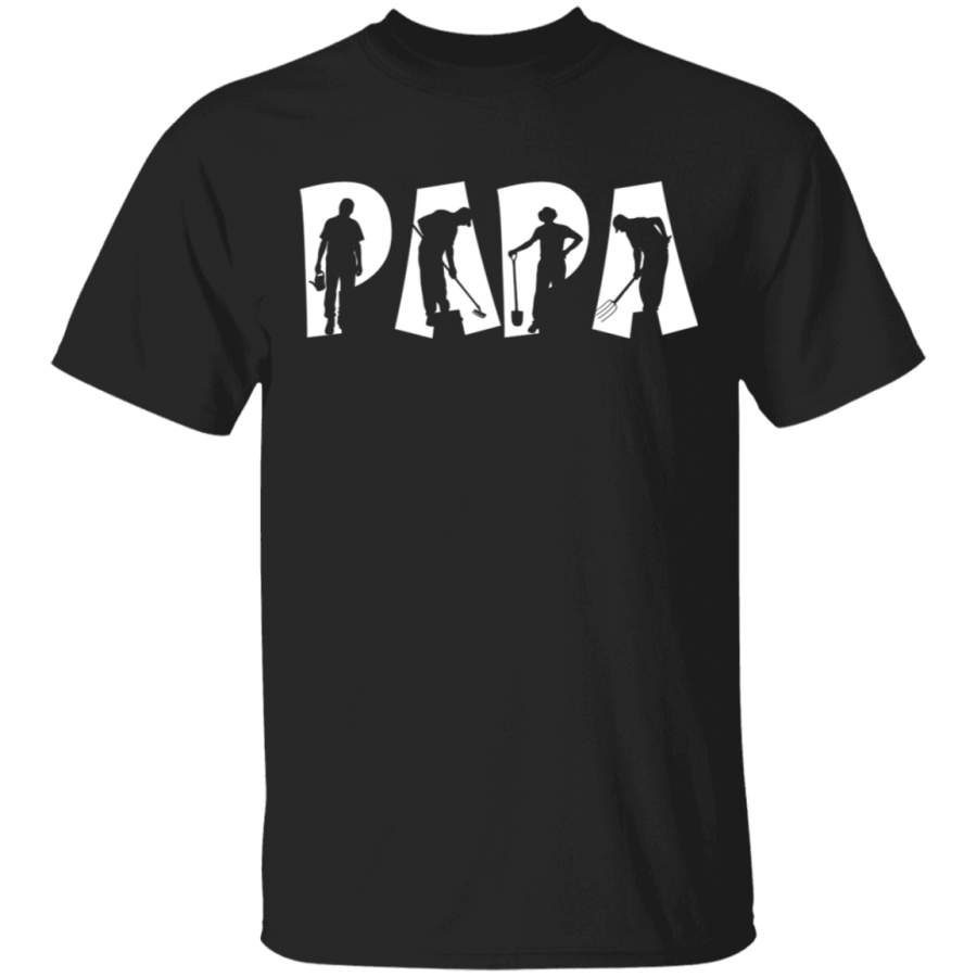 Gardening Papa Gardener Dad Gifts For Father’s Day Tshirt