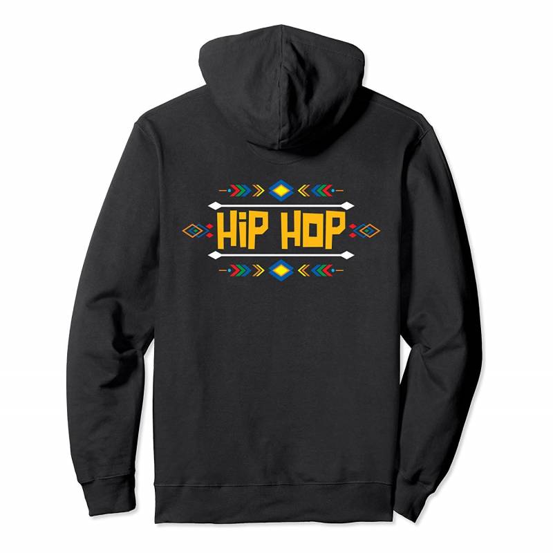 80’s 90s Hip Hop pan African dashiki kente inspired design Pullover Hoodie