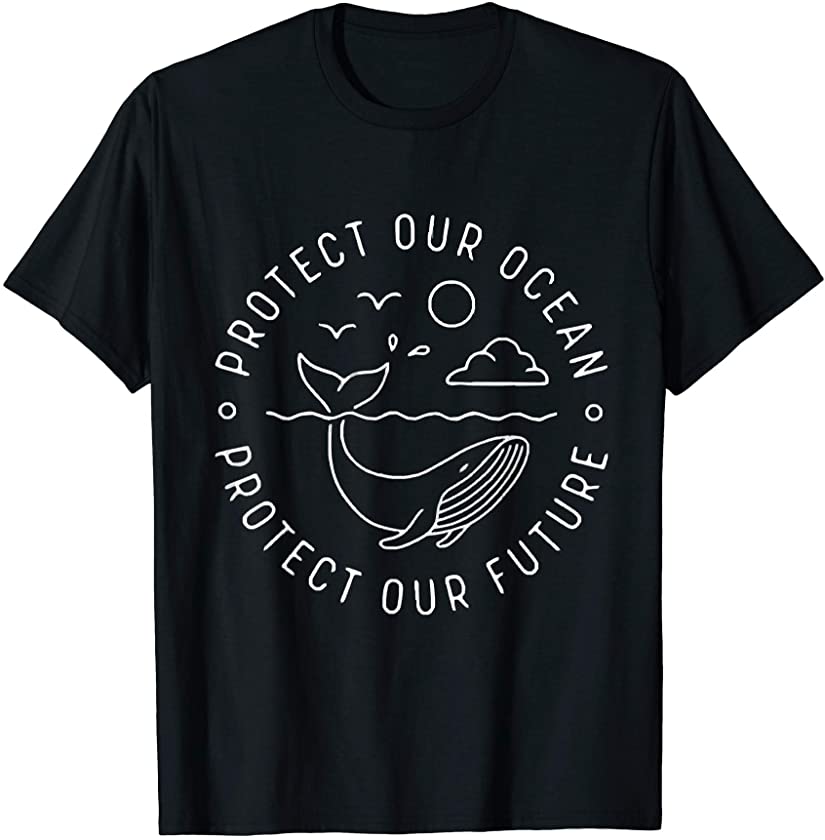 Tee Shirt Whale Ocean T-Shirt