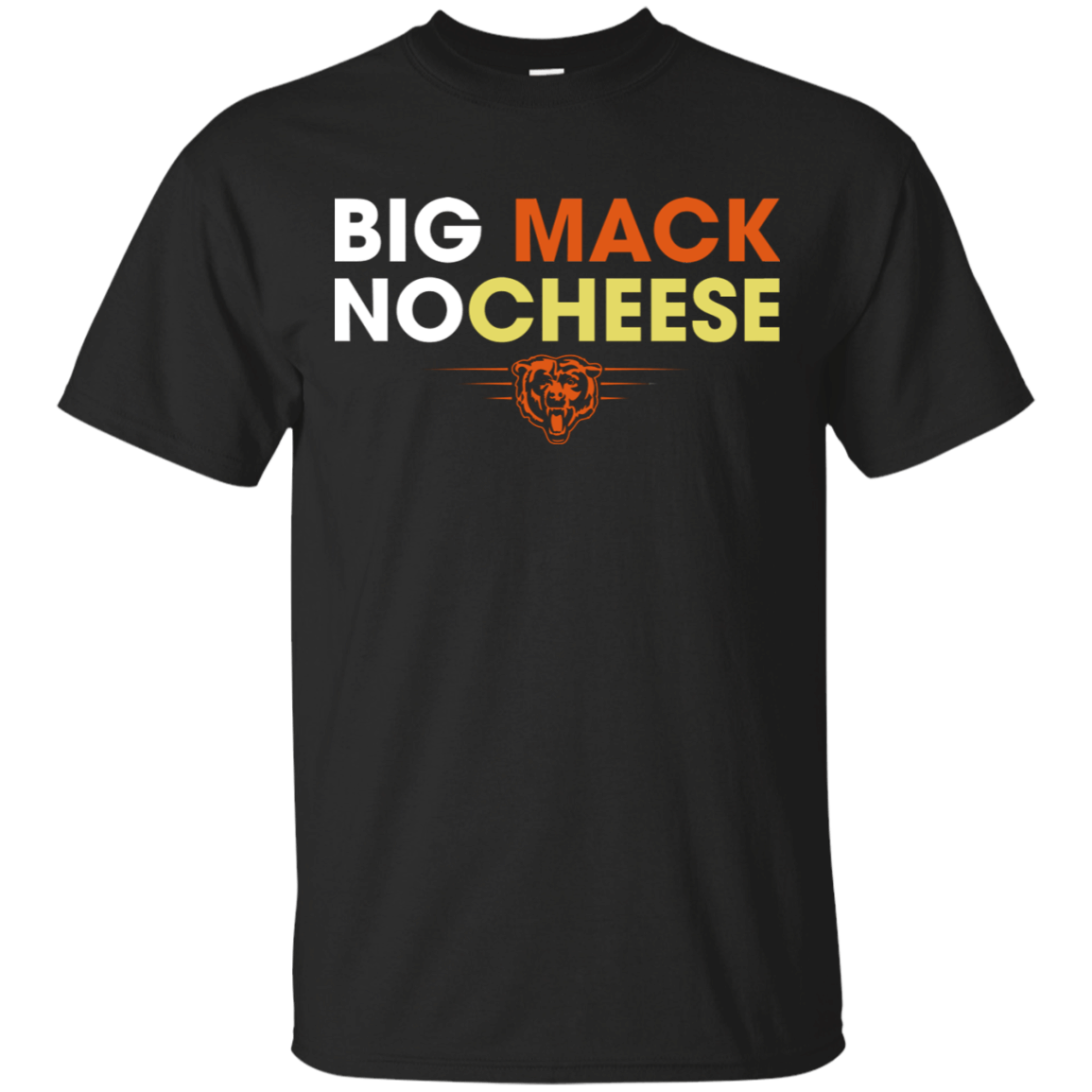 Big Mack No Cheese Mcdonald_S Sandwich Chicago Bears Football Fans Shirt