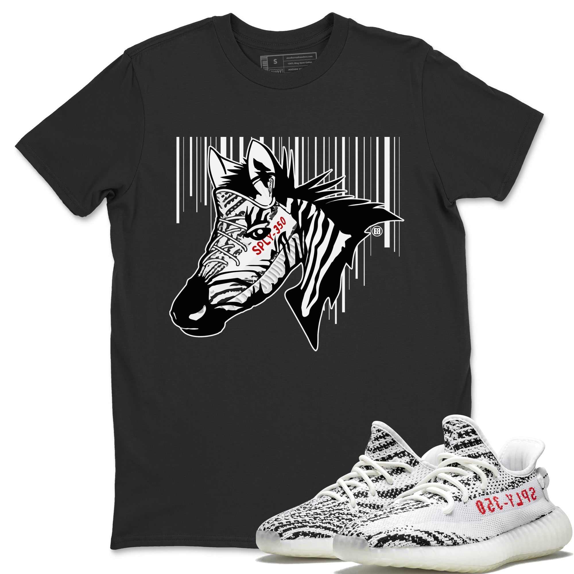 New Zebra T-Shirt – Yeezy Boost 350 V2 Zebra