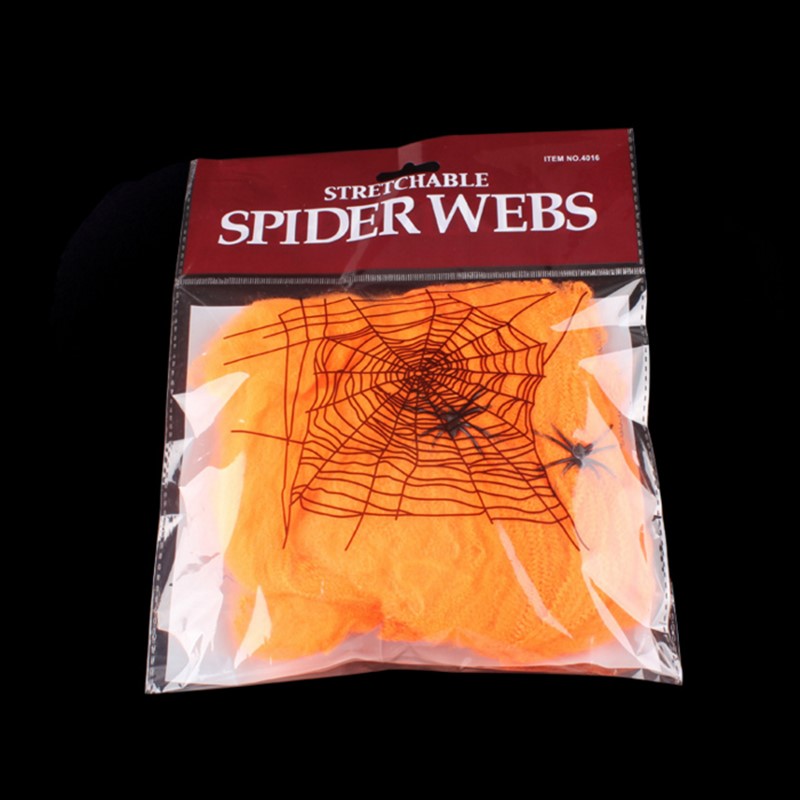Spider Webs Halloween Decorations With Fake Spiders White Stretch Fake Cobweb For Halloween Outdoor And Indoor Scary Party Decor Alx Trendy Fashion