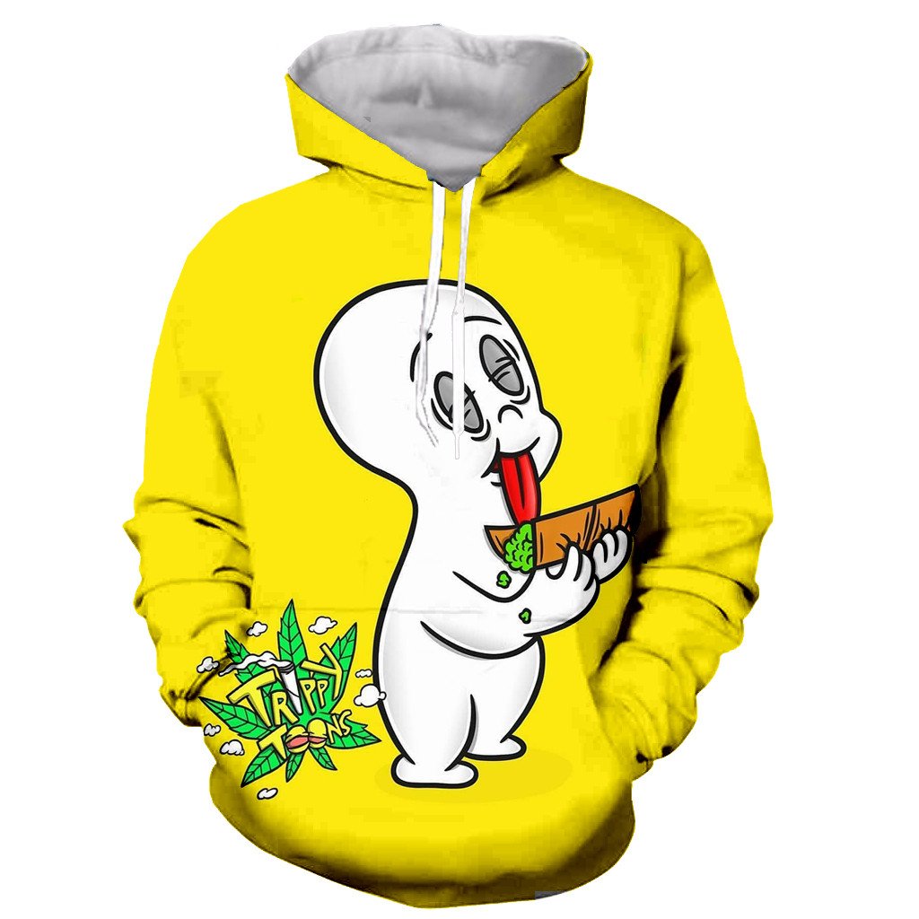 3D Printed Long Sleeves Sweatshirts – BoB Marley Weeds Blunts Hoodies