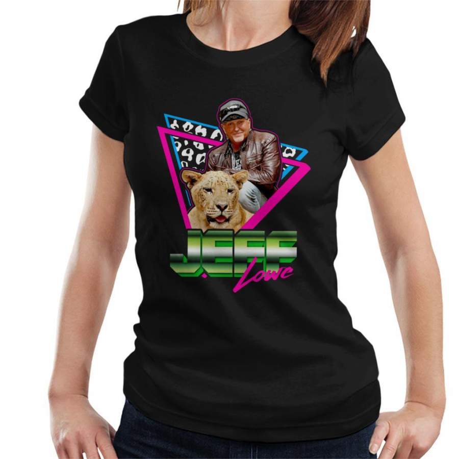 Jeff Lowe 80s Retro Tiger King Women’s T-Shirt