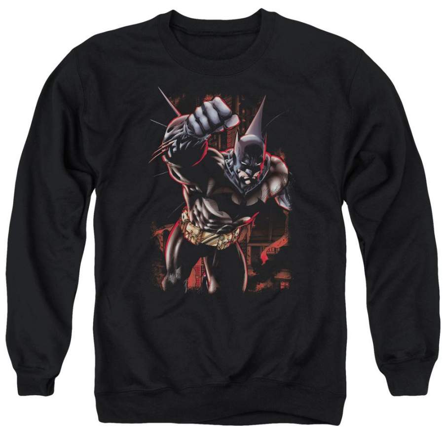 Batman – Crimson Knight Adult Crewneck Sweatshirt