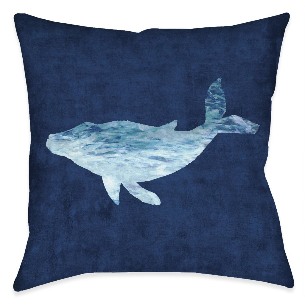 The Abyss Whale Indoor Decorative Pillow