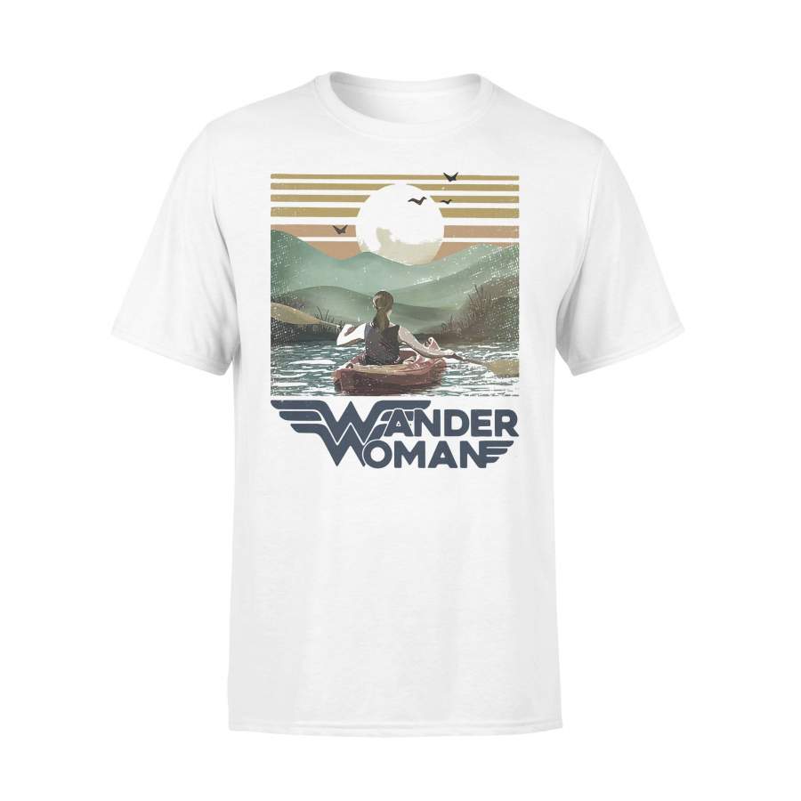 Kayaking Wander Woman Vintage T-shirt