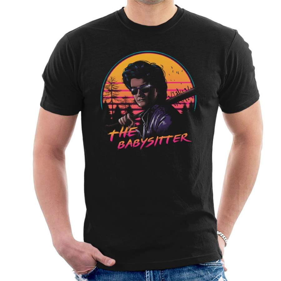 Stranger Things Steve Harrington The Babysitter Retro Wave T-Shirt