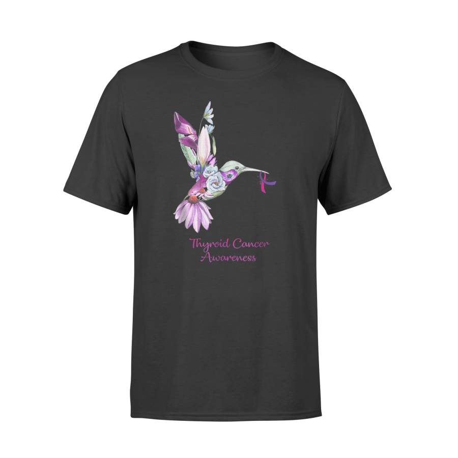 Bird Thyroid Cancer Awareness T-Shirt