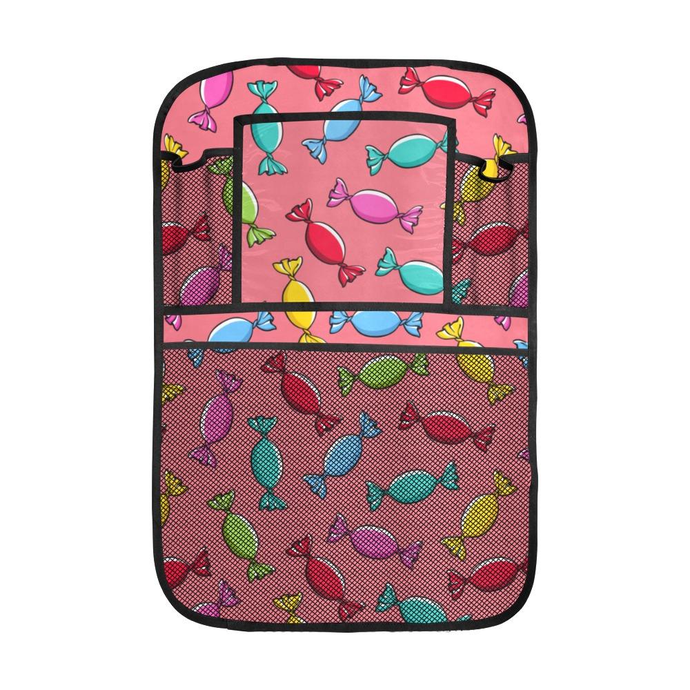 Colorful Wrapped Candy Pattern Car Seat Back Organizer