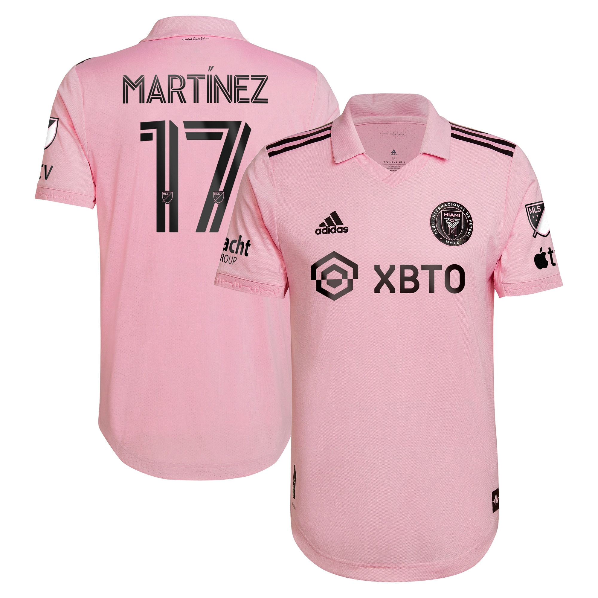 Josef Martinez Inter Miami CF 2022 The Heart Beat Kit Authentic Player Jersey – Pink