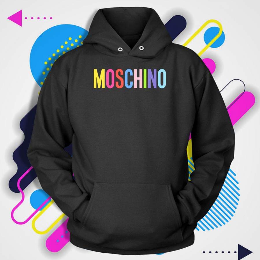 Moschino Milano Logo Hoodie T-Shirt