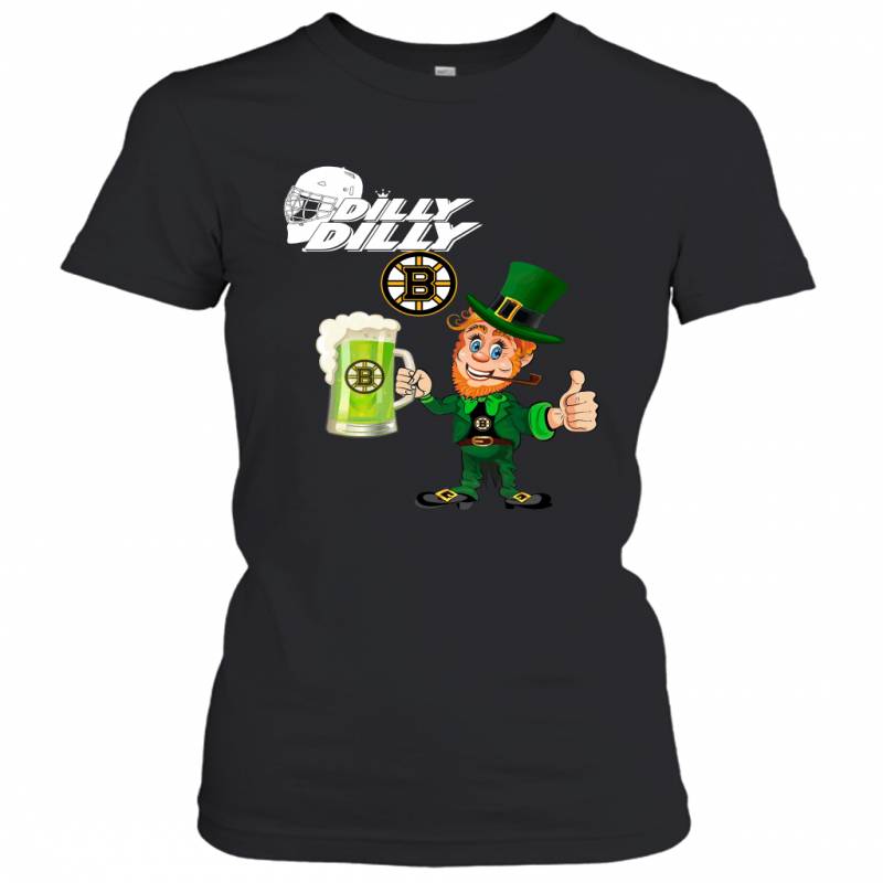 Boston Bruins Dilly Dilly Saint Patrick Day Women’s T-Shirt