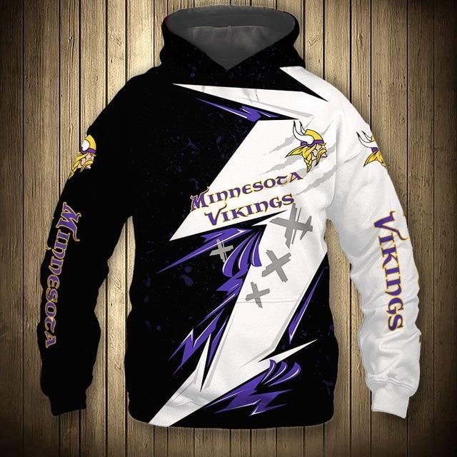 Minnesota Vikings Graffiti Hoodie