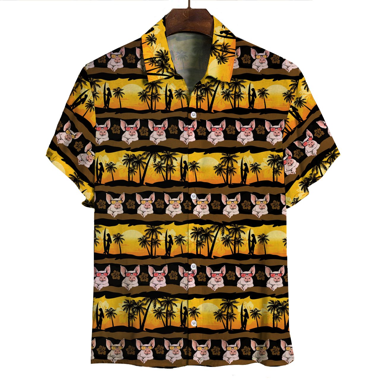 Aloha Hawaii Pig Shirt Ha85004