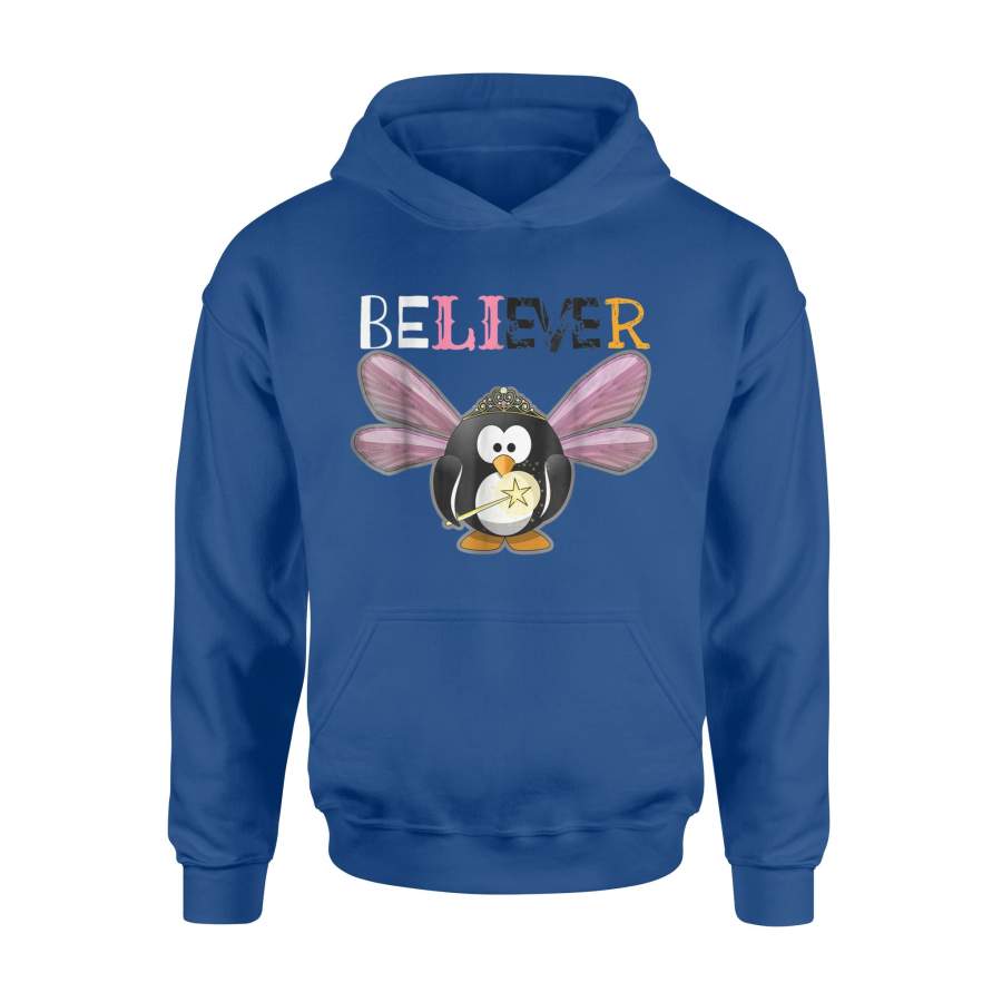 Believer Flying Penguin Fairy Queen Trending Hoodie