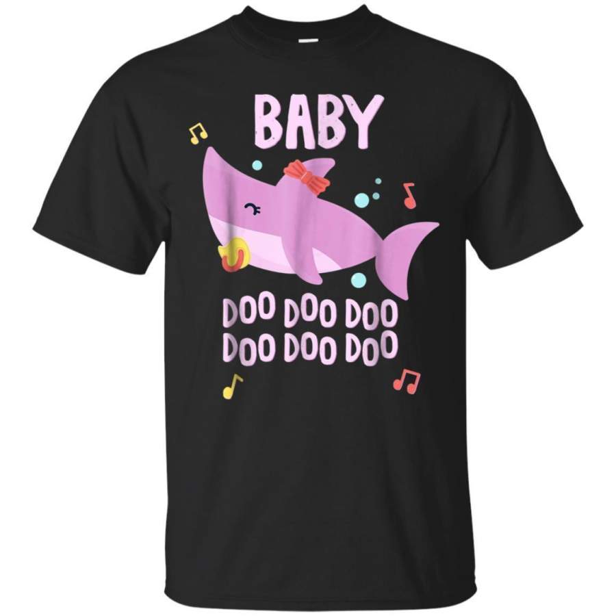 AGR Baby Girl Shark Doo Doo Doo Tee Shirt Jaq T-shirt