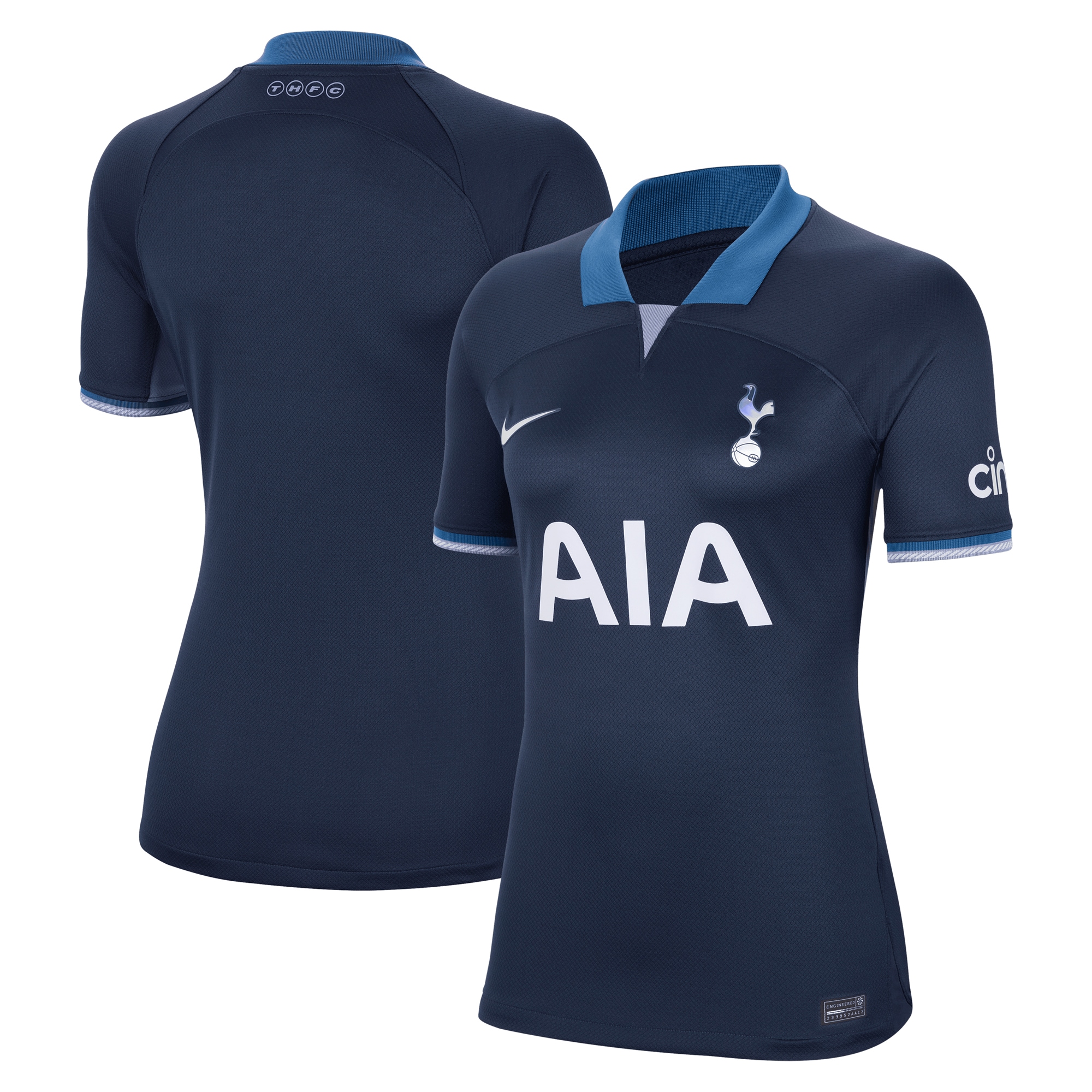 Tottenham Hotspur Women's 2023/24 Away Stadium Replica Jersey – Navy