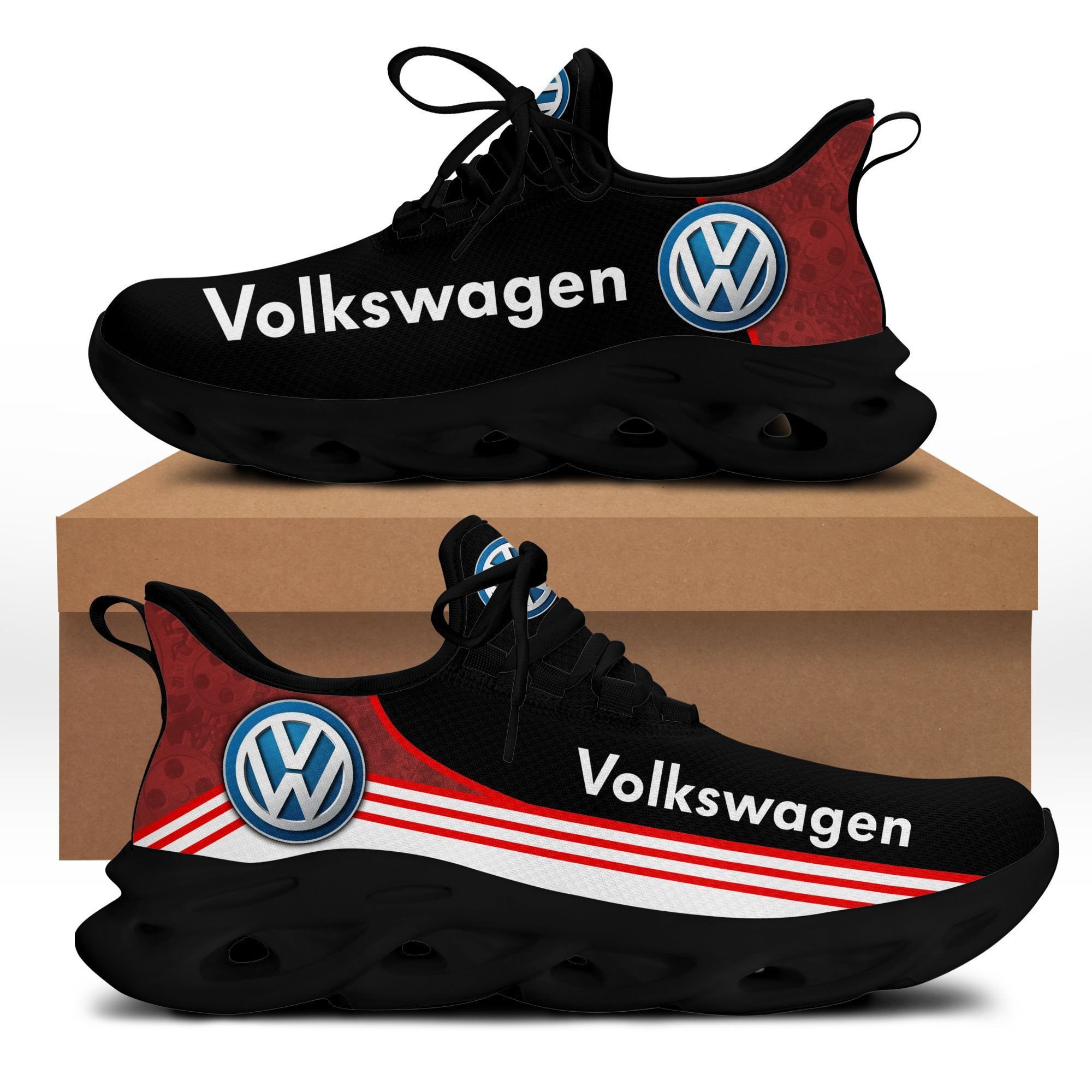 Volkswagen Bs Running Shoes Ver 5 (Red)