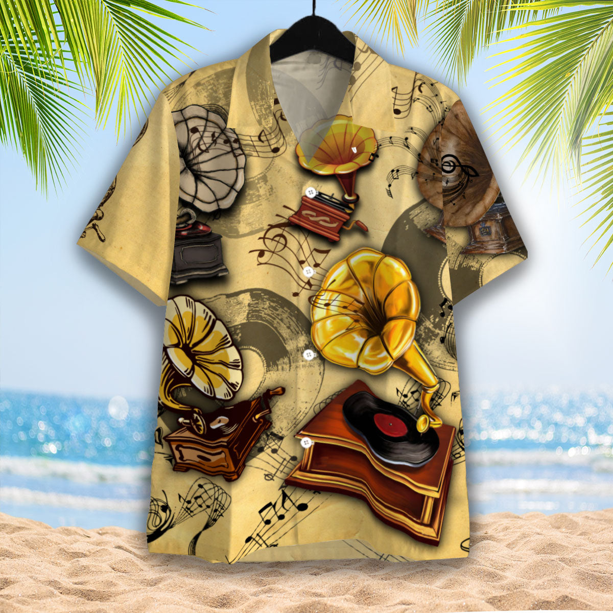 All About Gramophone Vinyl Records Hawaii Shirt For Men And Women Ha76174