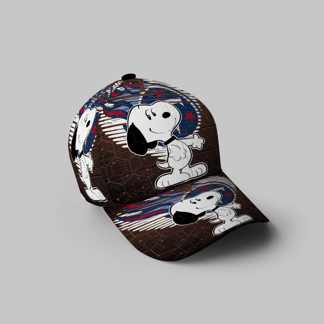 Tennessee Titans Snoopy V28 3D Printing Baseball Cap Classic Hat