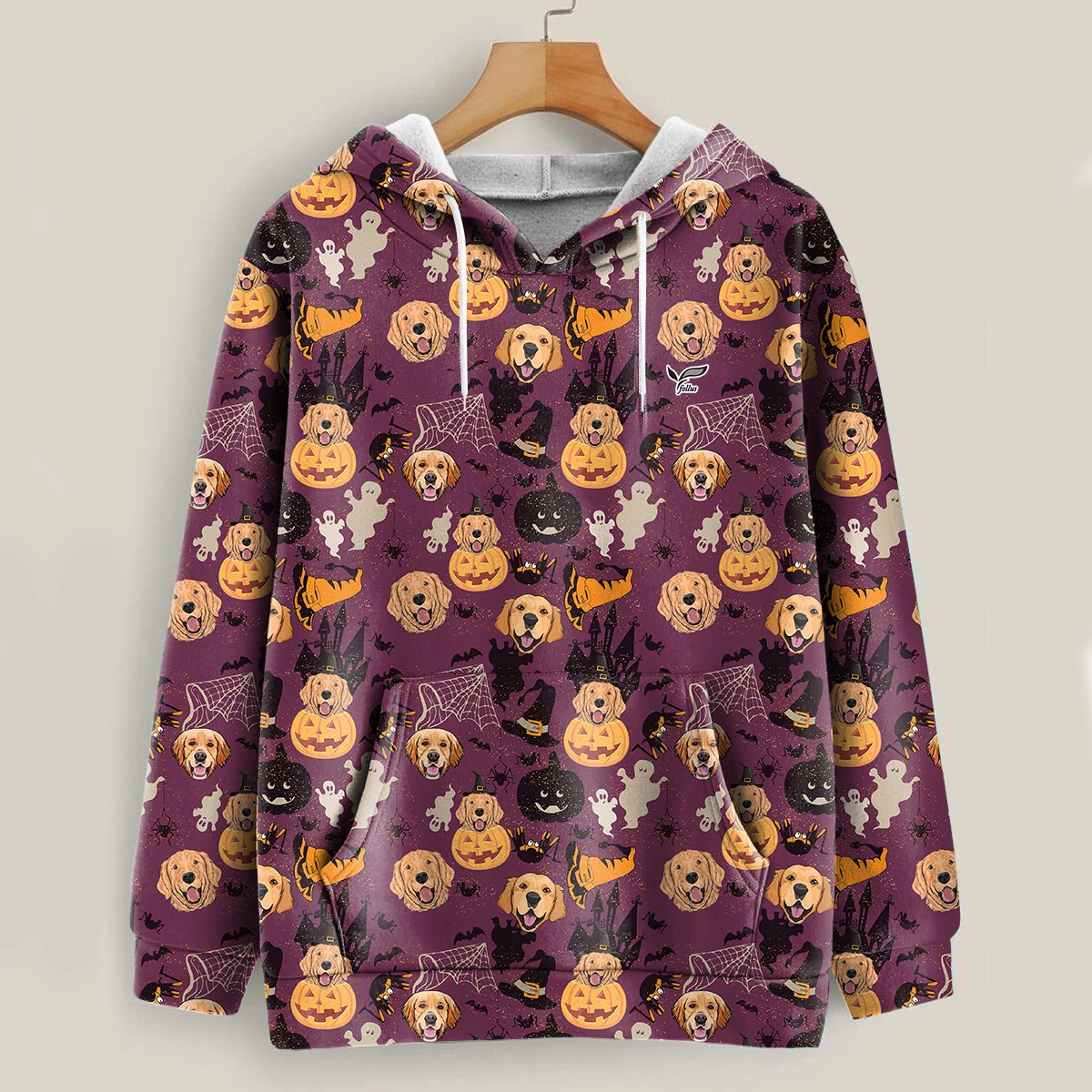 I’M A Haunt Mess – Golden Retriever Halloween Hoodie