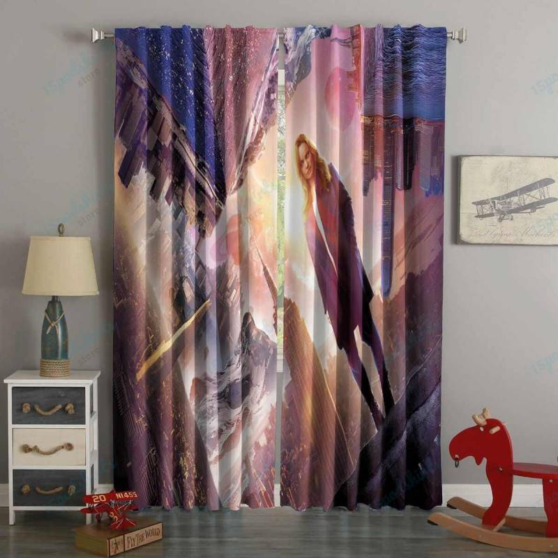 3D Printed Doctor Strange Style Custom Living Room Curtains