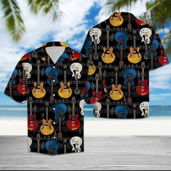 Guitar Hawaii Shirt For Men Women Adult Ha921