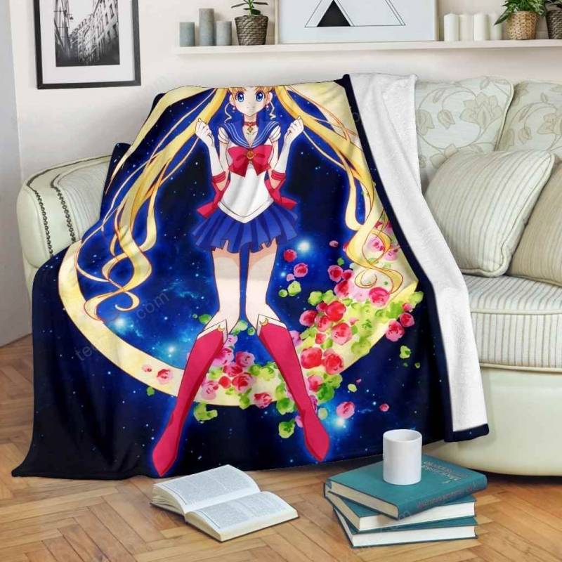 Sailor Moon Fleece Blanket